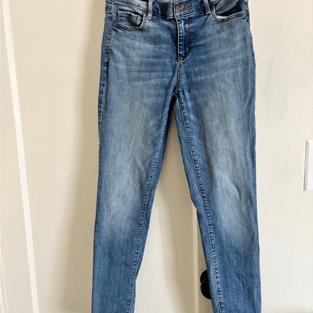 LOFT Modern Skinny Jeans Women’s Size 27 Medium Wash Blue Denim